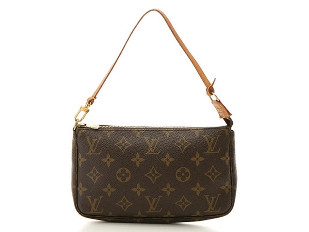 LOUIS VUITTON Pochette Accessoires Monogram Pouch Clutch YI